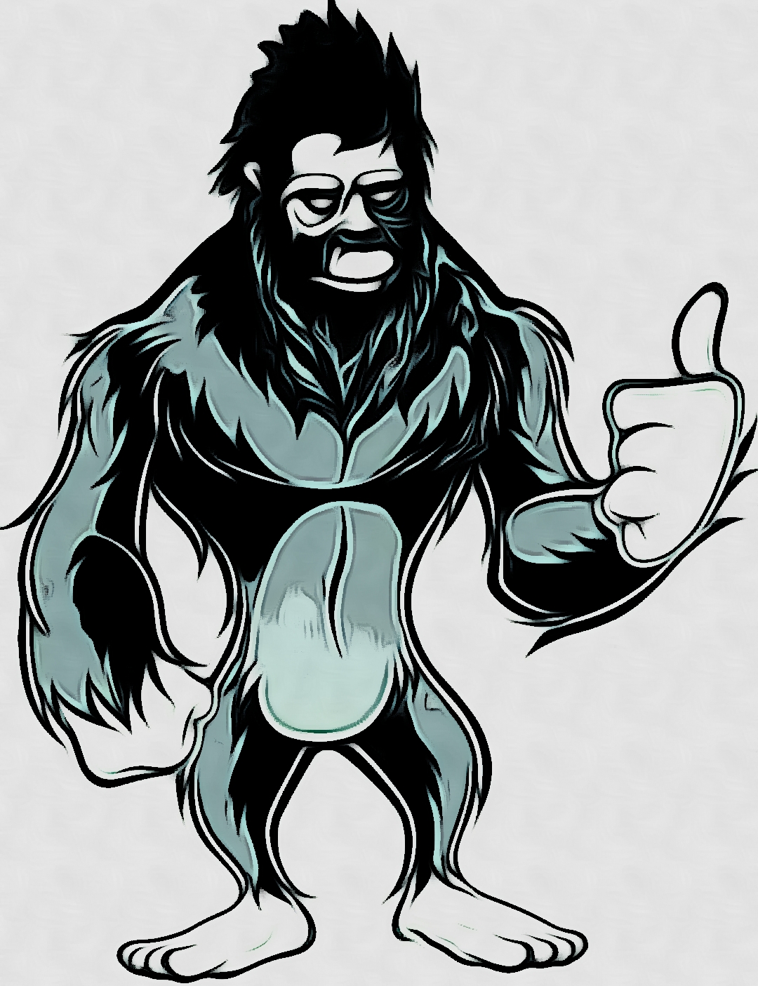 mascot of sasquatch