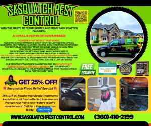 Sasquatch Pest Control providing professional pest control service in the Greater Houston area